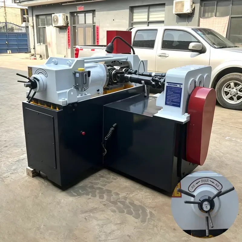 CE Certification Factory Direct 7.5KW Two Axis Hydraulic Thread Rolling Machine 2.2KW Hydraulic Motor for Construction Bolt