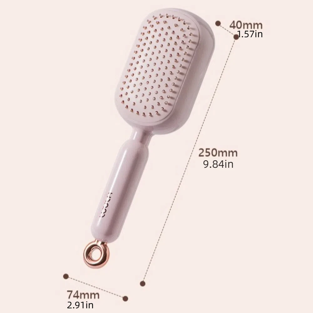 Anti Static Massage Air Bag Comb Scalp Styling Tool Portable Air Cushion Hair Comb Self Cleaning Wall Hanging Hair Cushion Combs