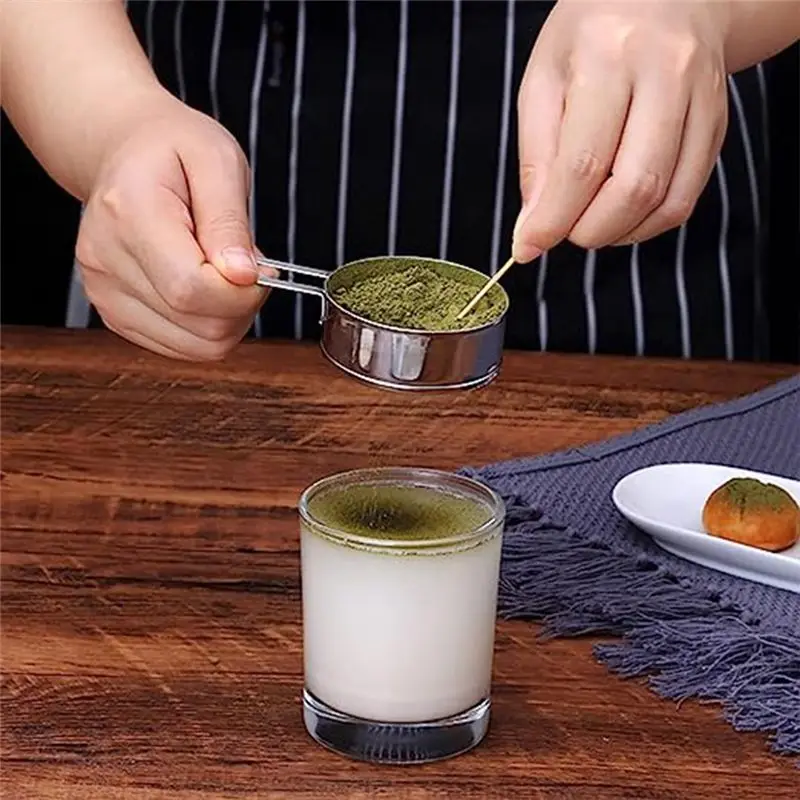 KSOL Stainless Steel Flour Sieve Handheld Small Sieve Household Kitchen Mesh Sieve for Sugar Flour Powder and Spices