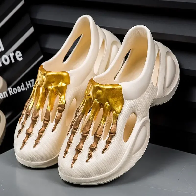 Wear-resistant Male Shoe with Platform Height Pvc Cheap Liquidation Japanese Luxury 2025 Trend Expensives Color Buy Men's Sandal