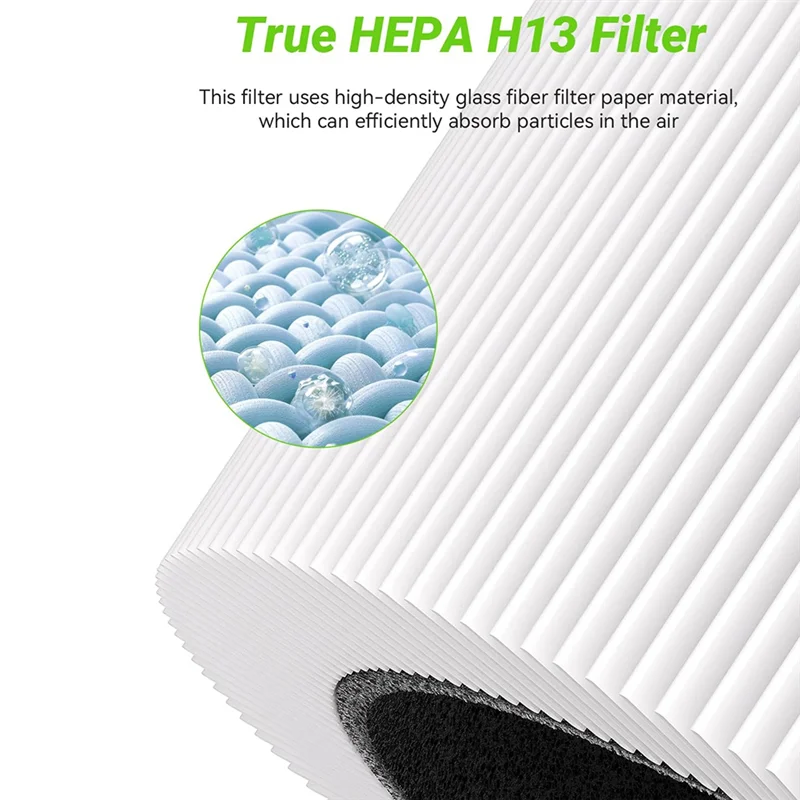 【Berserk】فلتر بديل كربون HEPA+ لـ BLUEAIR لـ BLUE Pure 311 متوافق مع منقي الهواء Blue Pure 311