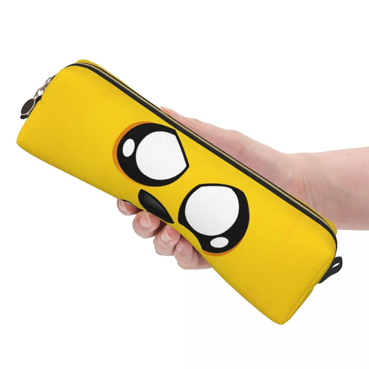 Mikecracks-estuches para lápices con dibujos de cara, juego creativo, bolsas para lápices para estudiantes, almacenamiento grande, estuches escolares con cremallera