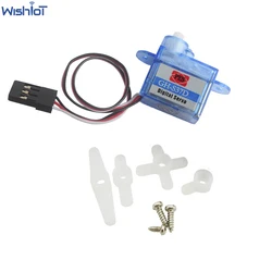 GH-S37D Mini Super Light 3.7g Micro Digital Servo for Control Aircraft Flight Direction RC Plane Helicopter Boat Car 3.6-4.8V