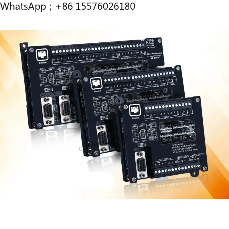 200Smart Compatible with PLC SR20 SR30 SR40 Industrial Grade Programmable Logic Controller, with Network Ports,
