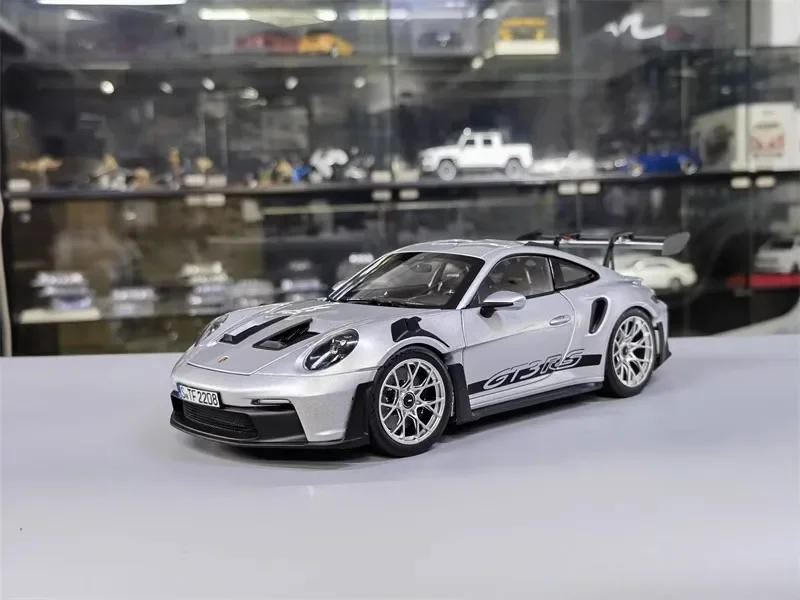 NOREV 1:18 Porsch 911 992 GT3 RS car mdoel Simulation alloy 2022 sport car model collection cars model room ornament boy gift