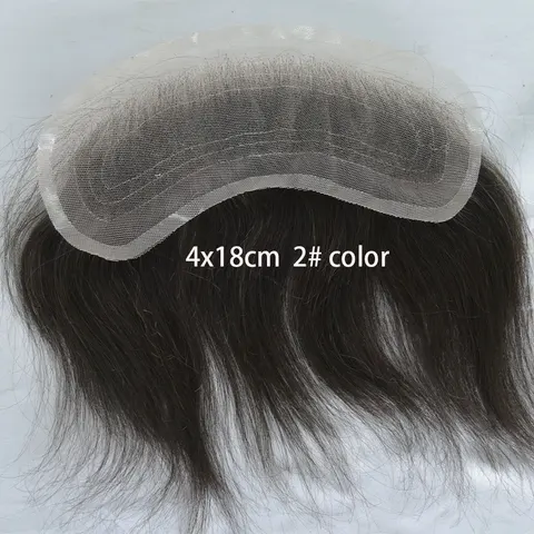 ESEEWIGS Швейцарское кружевное тупе из европейских волос 4x18 см