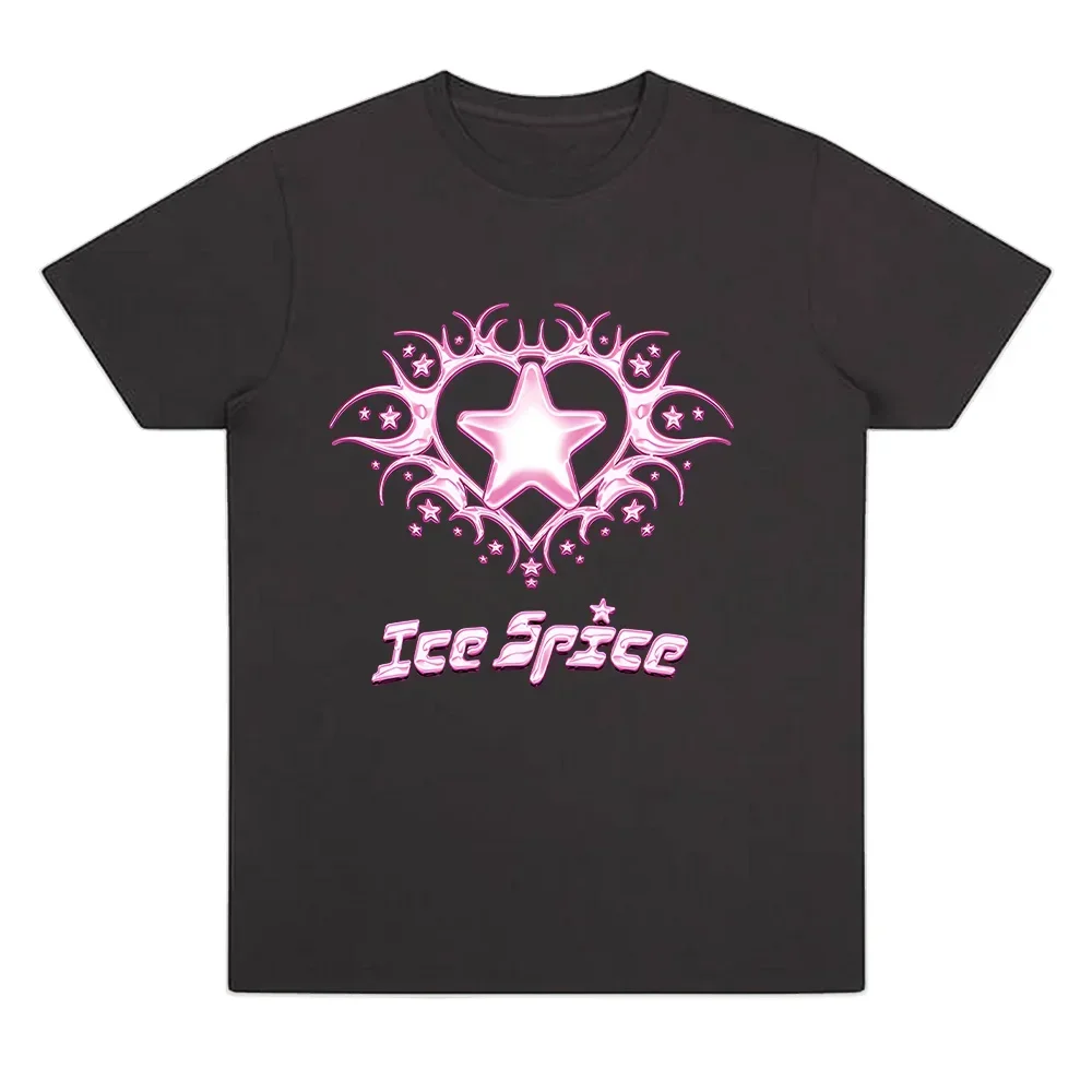 Ice Spice X Mercedes Graphic T Shirt Men And Kids Fashion Hip Hop Street Style T-shirt Summer Casual Cotton Short Sleeve Clothes - view 2