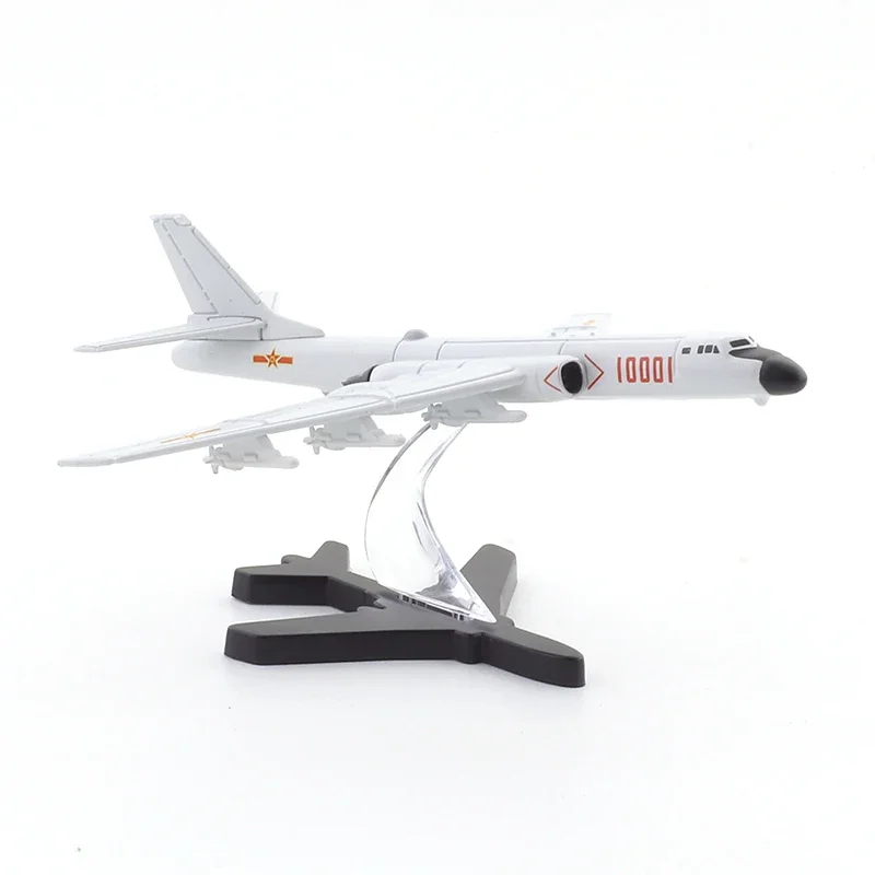 XCARTOYS Small Aircraft Model H-6K Bomber - Air Force Grey Diecast Automotive Model Ornaments Cas Toys Gift Decorations