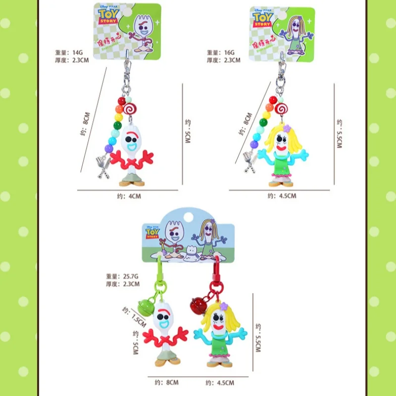 Official Toy Story Forky Series Pendant, Cute Funny Doll Bag Charms, Car Keychain For Gifts view 5