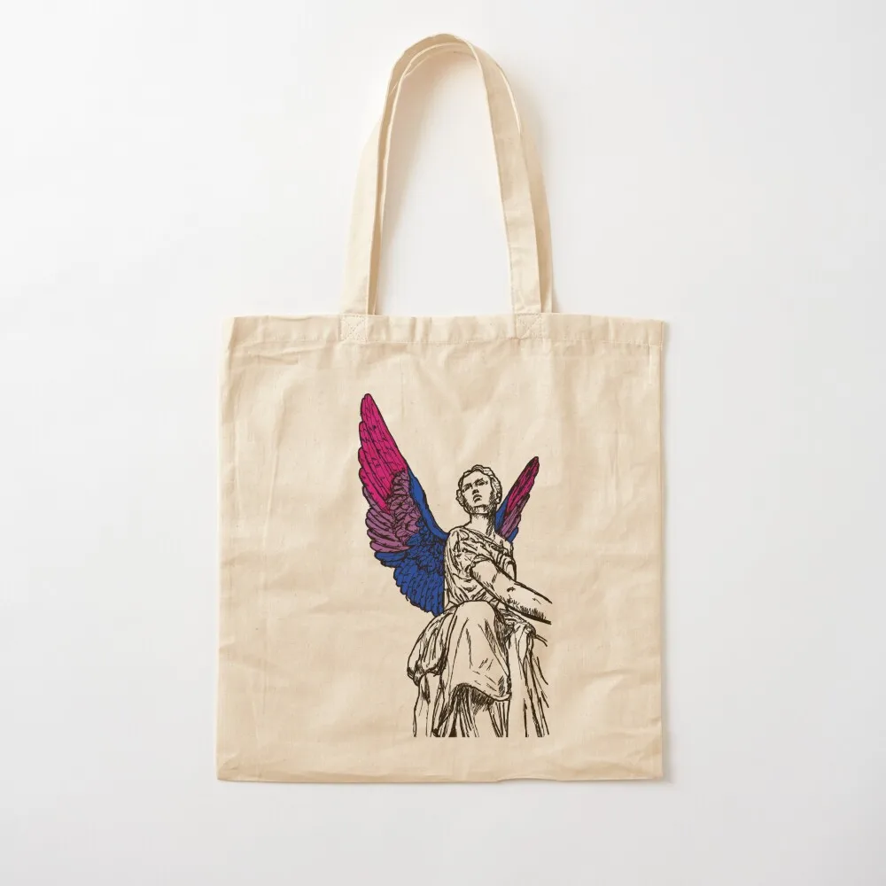 Bisexual Angel - Queer Pride Tote Bag bag for beach Cloth bags handbag