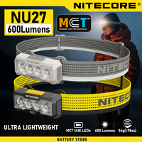 NITECORE NU27 headlamp running LED headlight working head lamp hiking lantern  flashlight Outdoor waterproof headlamp