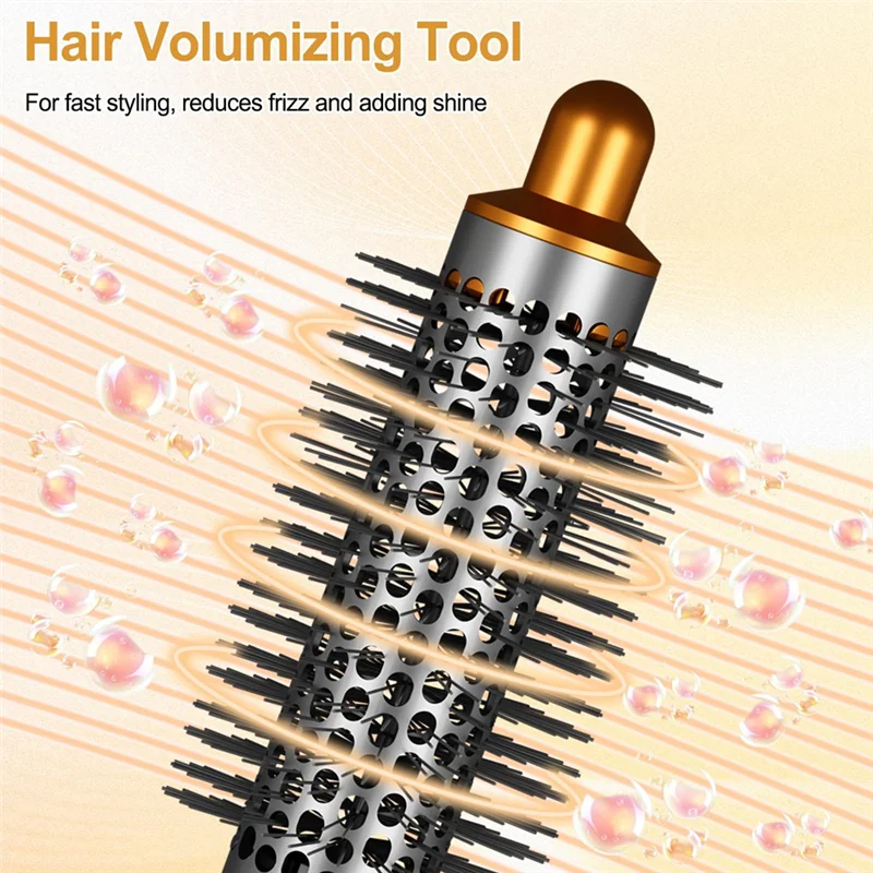 A78E-For Dyson Airwrap فرشاة تنعيم ناعمة، فرشاة تكثيف مستديرة صغيرة - فرشاة مستديرة أصغر مقاس 20 مم متضمنة #5