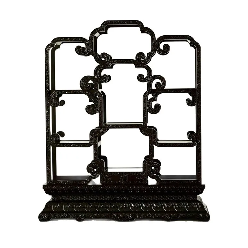 Old material entrance, living room rack, handicraft display rack