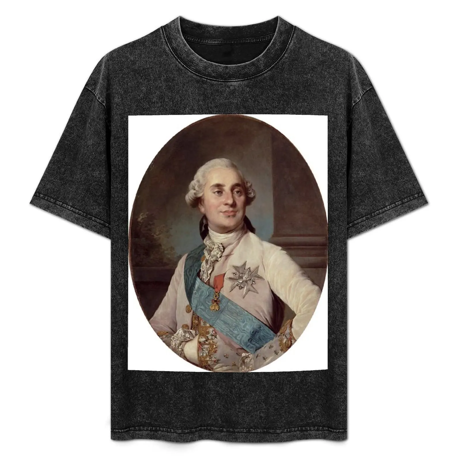 Portrait King Louis XVI T-Shirt customs design your own sweat blanks korean fashion mens designer clothes