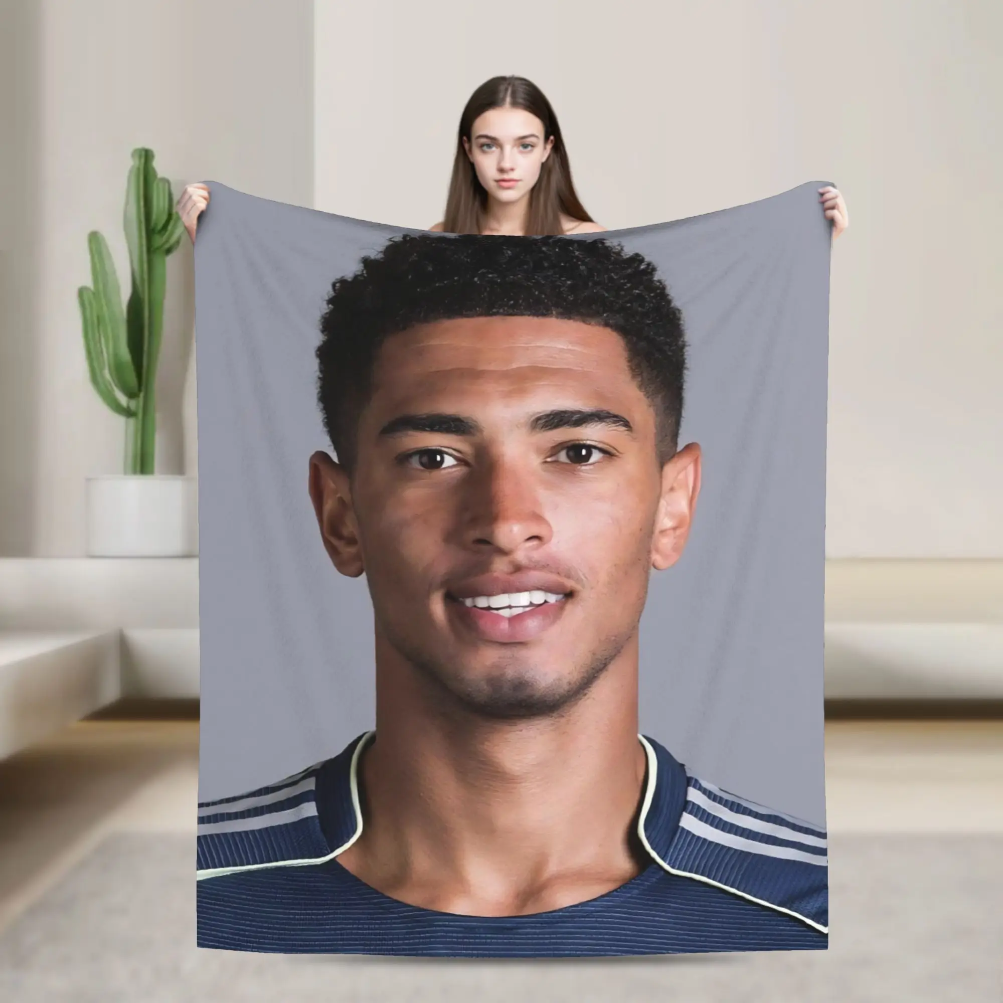 J-Jude B-Bellinghams Blanket Super Soft Warm Football  Throw Blankets for Couch 50x60 Inches Multi-size Bedding Throws