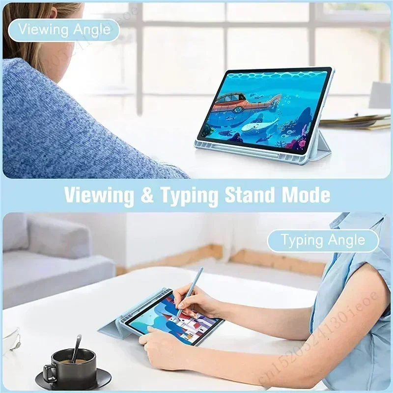 Funda a prueba de golpes para Samsung Galaxy Tab S6 Lite, funda para tableta de 10,4 pulgadas 2022 2020 para Tab S6 Lite P610 P613 con soporte para bolígrafo S