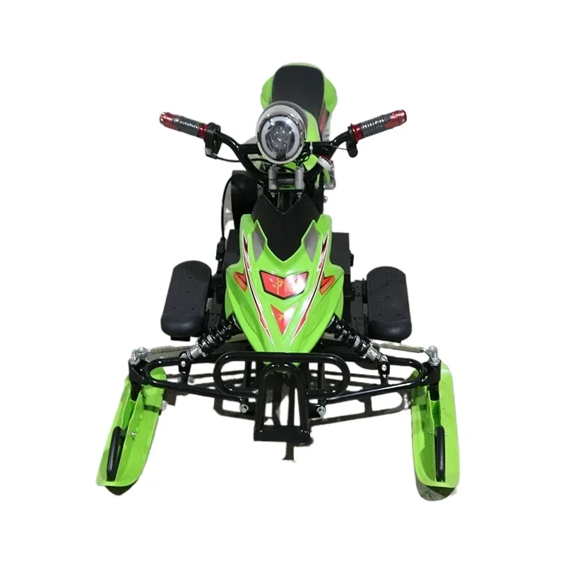 Electric Snowmobile 800W Motor Drive 48v20ah High-capacity Battery Front and Rear Shock Absorption Adjustable Speed