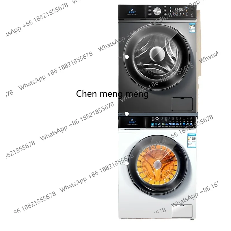 

Барабанная стиральная машина с преобразованием частоты, автоматическая бытовая, большой емкости, со встроенной сушкой, стиральной и сушкой