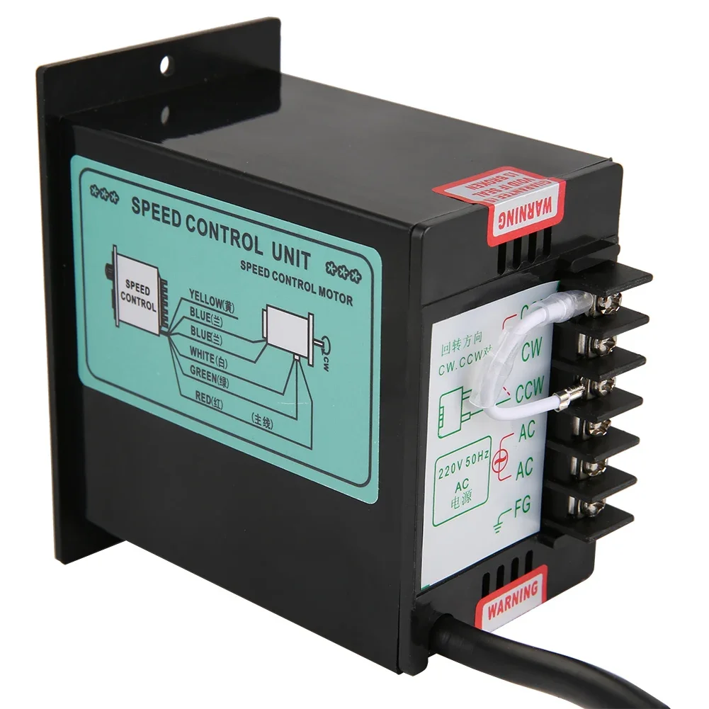 US-52 UX-52 AC Motor Speed Controller, 6W 15W 25W 40W 60W 90W 120W 180W 200W 250W Speed Regulator for Induction Motor
