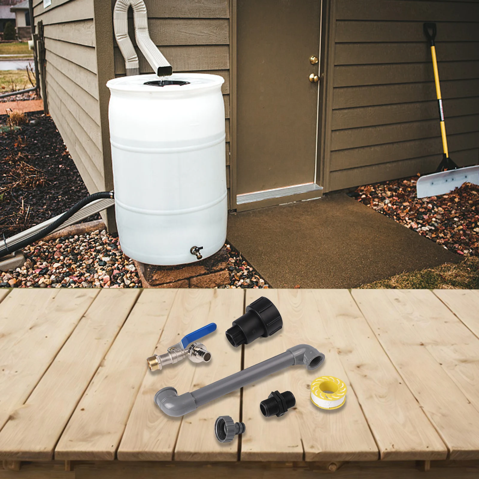 

Brass Outlet Tap Connector Accessory 3 4 Inch IBC Adapter Long-lasting Performance Minimal Water Flow Resistance