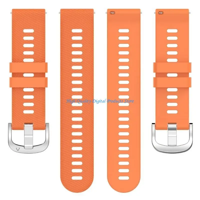 U2JE Silicone Wristband Belt for Forerunner 265/265S Anti-scratch Strap Loop-Bracelet