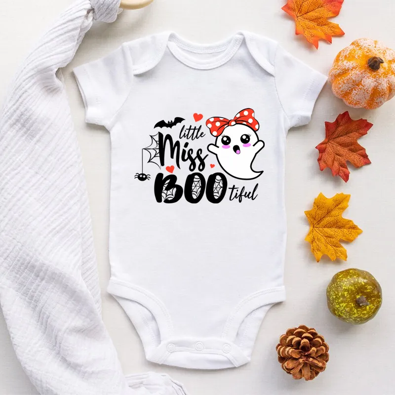 My 1st Halloween Baby Bodysuit Girls Boys Cute Romper Toddler Halloween Costume Infant Clothes First Halloween Baby Gift