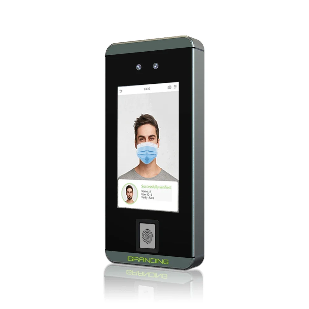 ZKBioAccess Web 6000 Face Capacity & 3000 Palm Reader & 6000 Fingerprint Scanner Door Access Control System Face Recognition