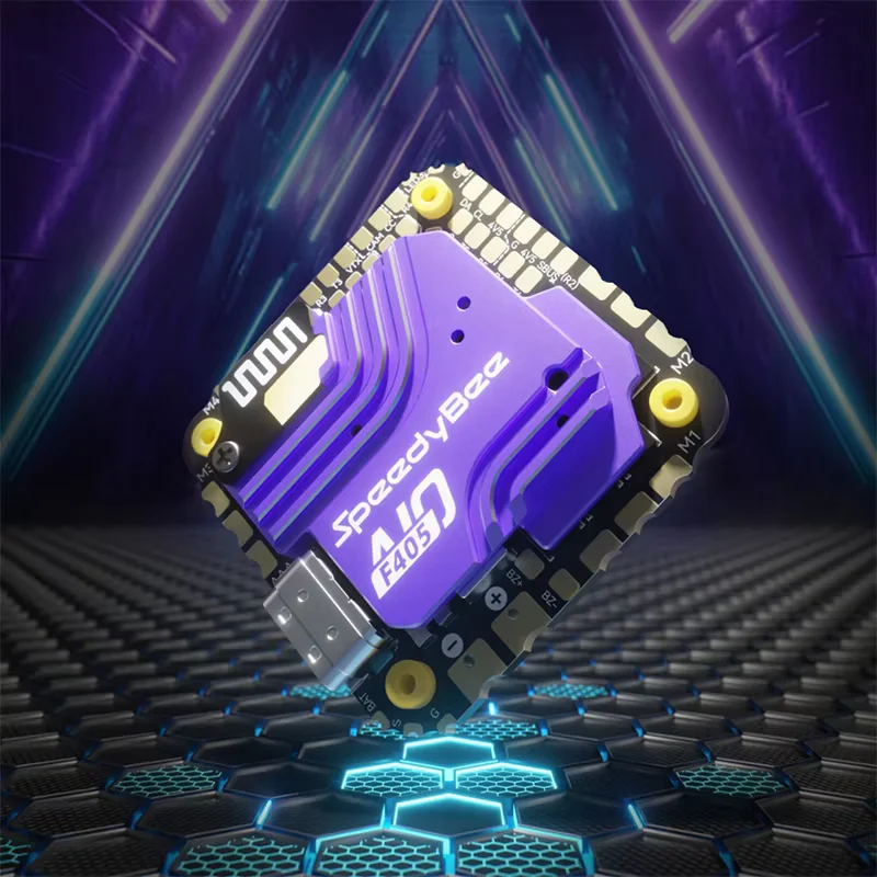 Speedybee F405 AIO 40A 25x25 مللي متر وحدة تحكم في الطيران ل DJI O3/RunCam Link/Caddx Vista FPV حرة لتقوم بها بنفسك ICM-42688P STM32F405
