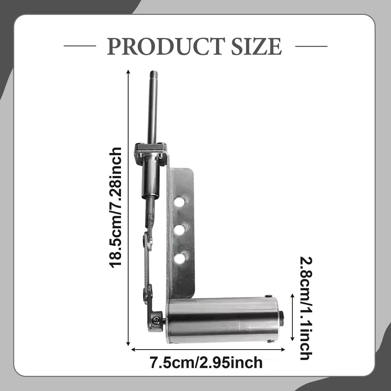Upgraded DC Linear Actuator Metal 12V Mini Telescopic Reciprocating Mechanism for Precision Linear Motion Projects