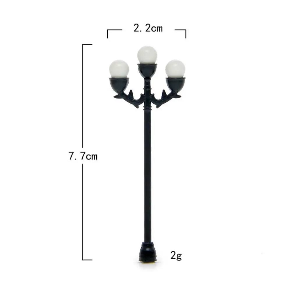 

Creative Plastic Home Craft Garden Decoration Landscaping Street Lamp Miniature Lamp Artificial Lamp