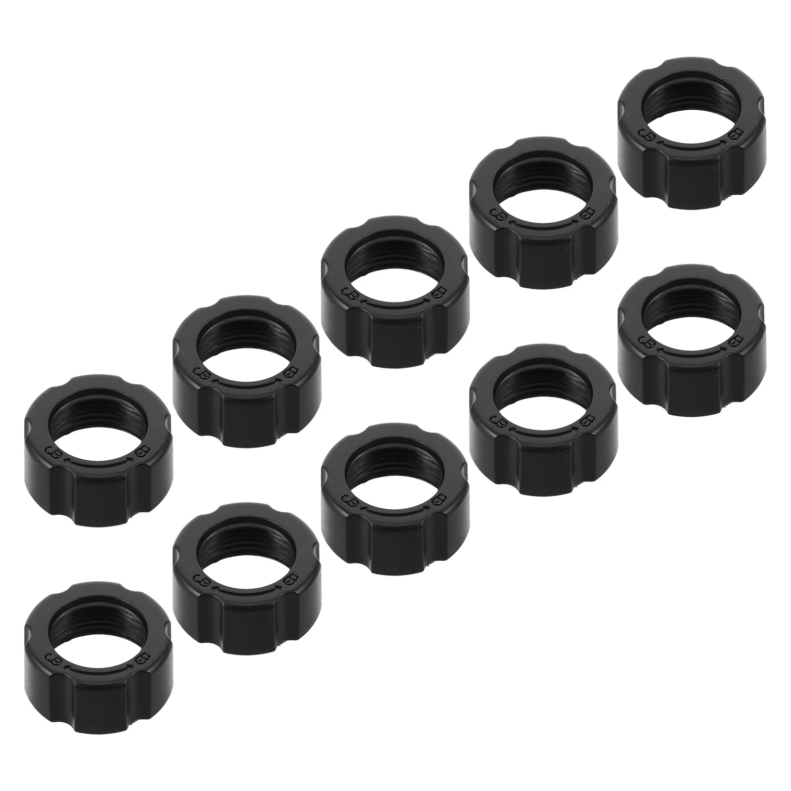 

10pcs Phone Holder Accessories Ball-Joint Fixed Adapter Tightening Rings Car Mount Screw-On Nut For Air Vent Dashboard