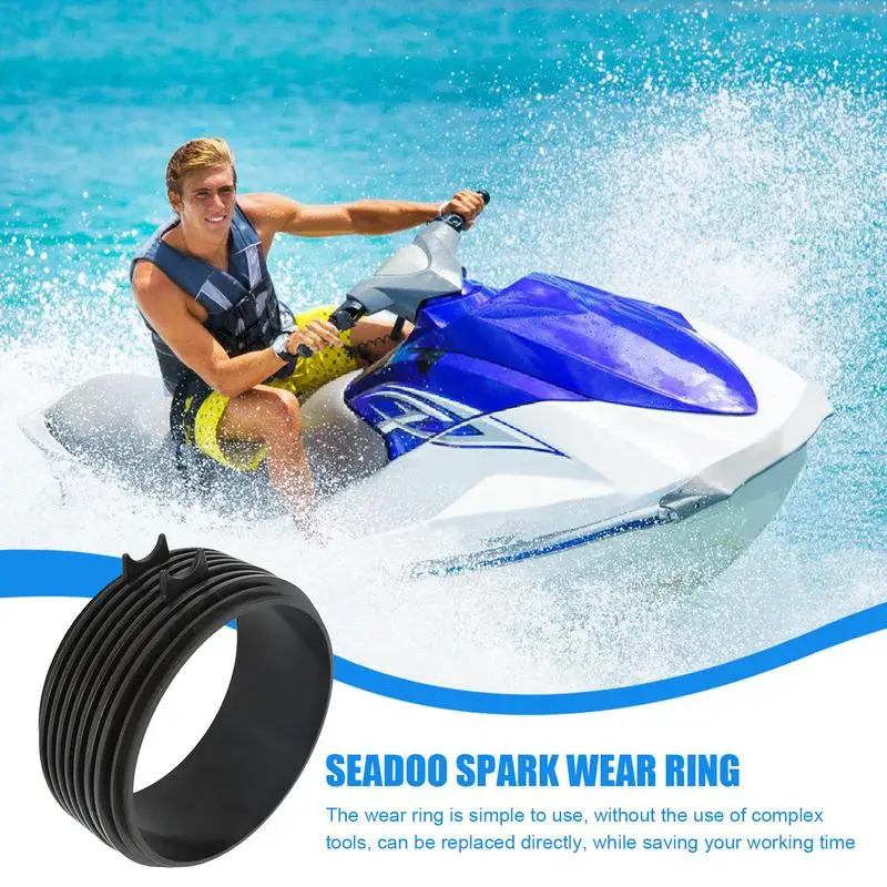 Pump Wear-Resistant Ring High Performance Wear Rings Motorboat Wear Ring Replacement For 2 Up 3 Up 900 Ho Ace Trixx Spark Models