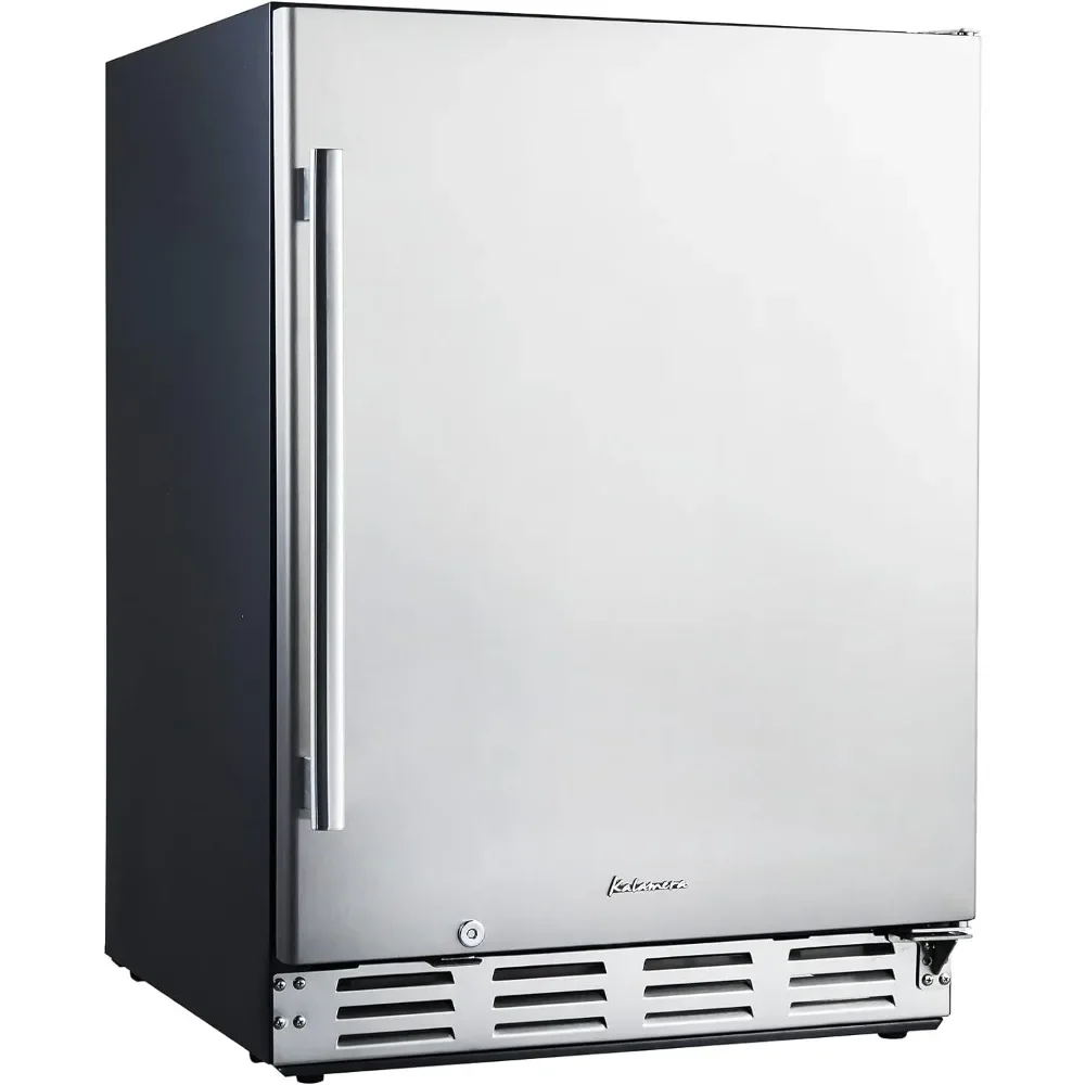 Beverage Refrigerator, 24 inch Under Counter Beverage Cooler for 154 Cans w/ 32-41℉ Temperature Range, Beer Fridge