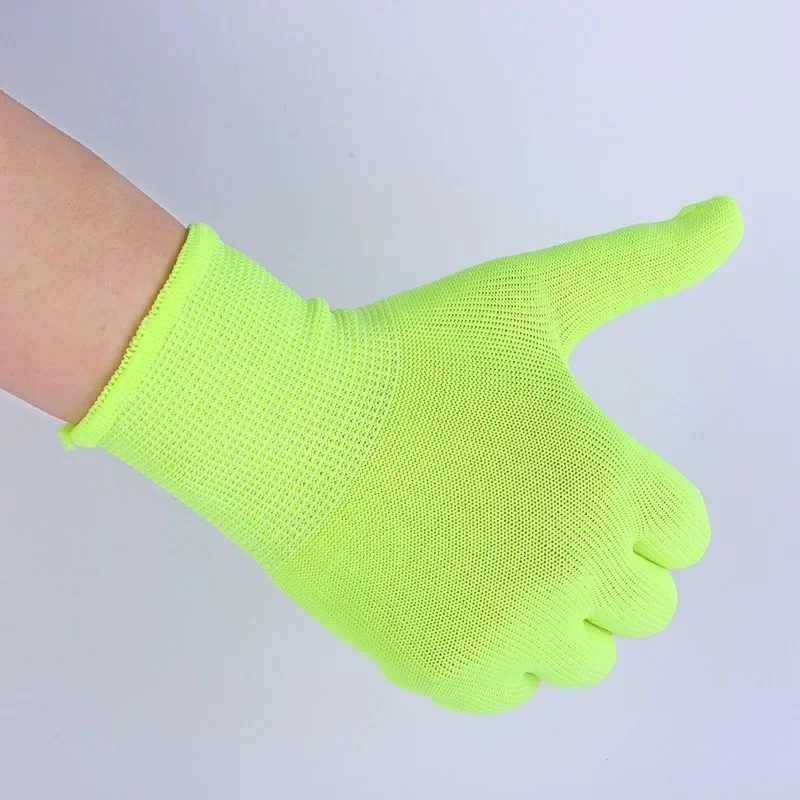 1/3/5/10pair Vibrant Neon Fluorescent Soft Elastic Glove Eye-catching Glove Halloween Cosplay Concert Photo Booth Party Supplies