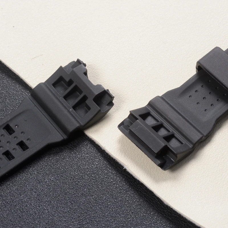 Silicone Rubber Needle Buckle Men Watchband for Casio GS New G-SHOCK Little Mud King 23mm Big Mud King Watch Blue Accessories