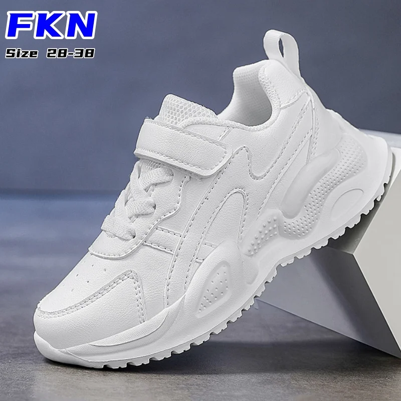 

Летние детские модные спортивные кроссовки для мальчиков, повседневная дышащая уличная обувь, удобная кожаная легкая спортивная обувь