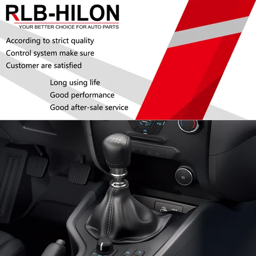 Imagen 2 del producto Palanca de Cambios Manual de 6 Velocidades para Ford Ranger 2015-2023 Mazda BT50, Perilla de Cambio, Accesorios para Auto