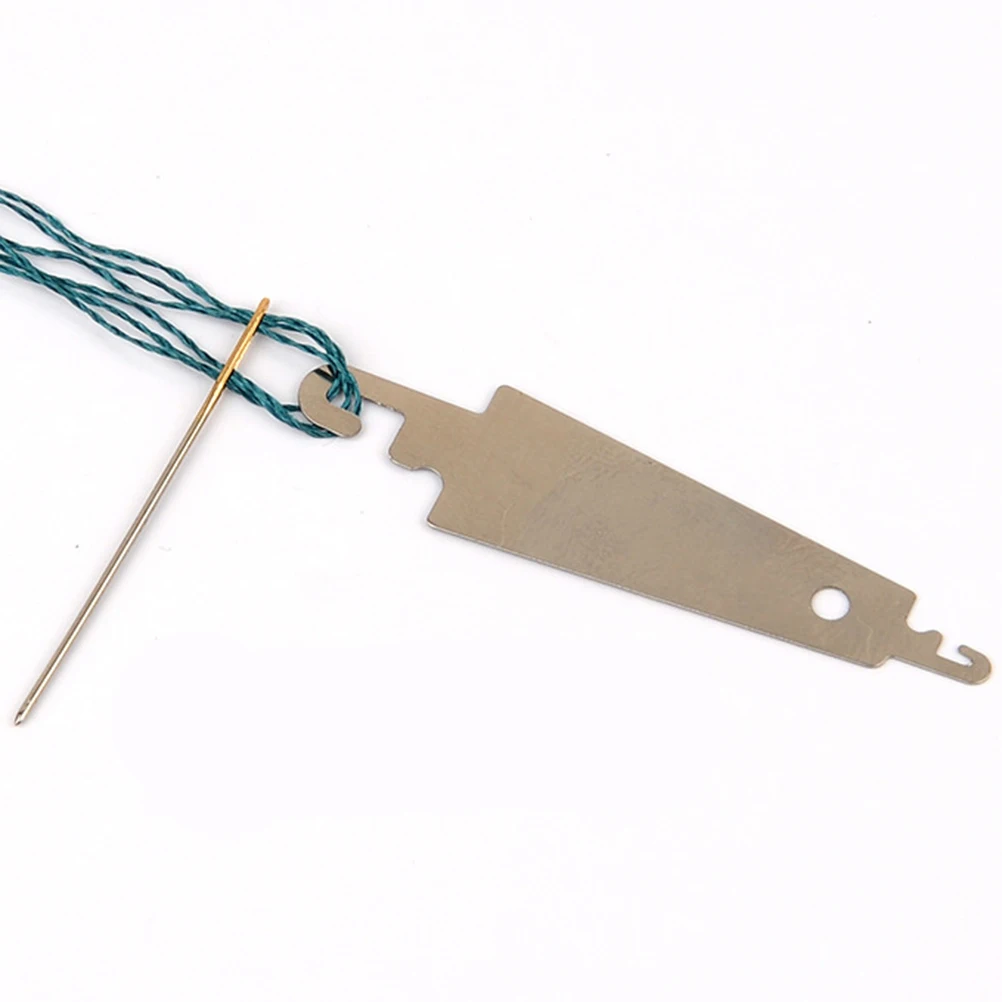 

30 PCS Threader Wire Loop Needle Sewing Stainless Steel for Tool Self Threading