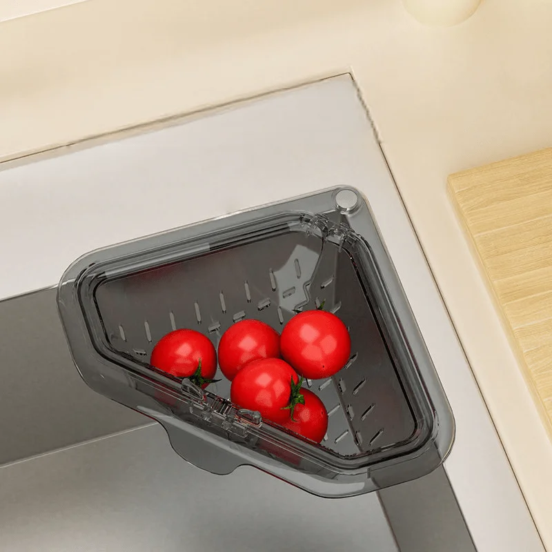 

Магнитная дренажная корзина с фиксацией на магнитах, стеллаж для хранения и слива воды в раковине, специально разработанный для утилизации пищевых отходов