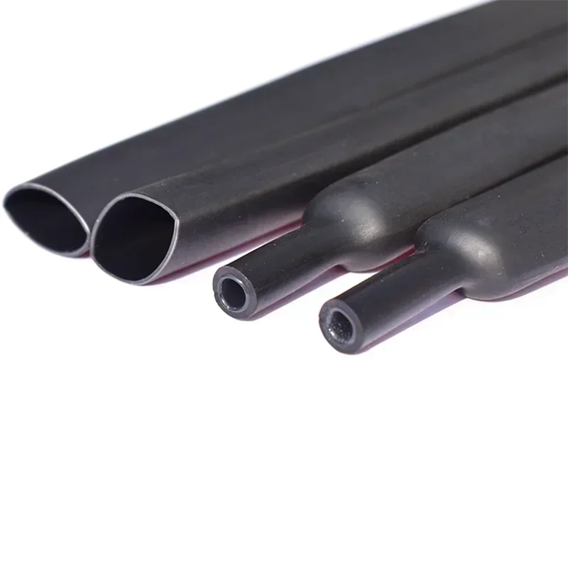 1~10m 4:1 Heat Shrink Tube Dual Wall Tubing Diameter 4 6 8 12 16 20 24 40 52 72mm Adhesive Lined Wrap With Glue