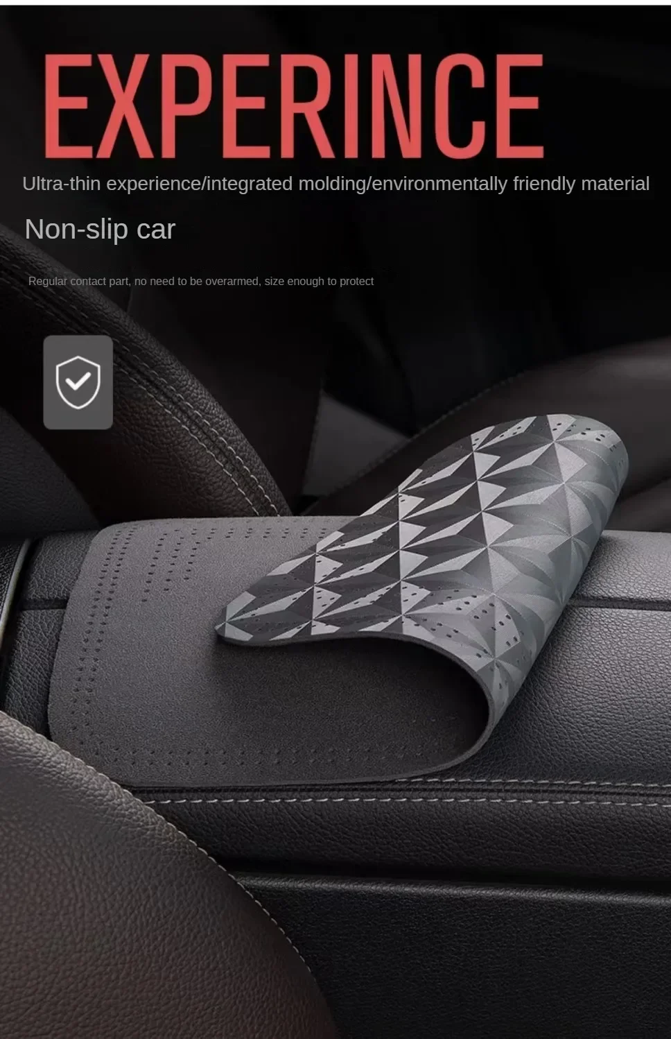 Plush Car Armrest Cushion Center Console Cover Four Seasons Universal Elbow Pad Interior Accessories