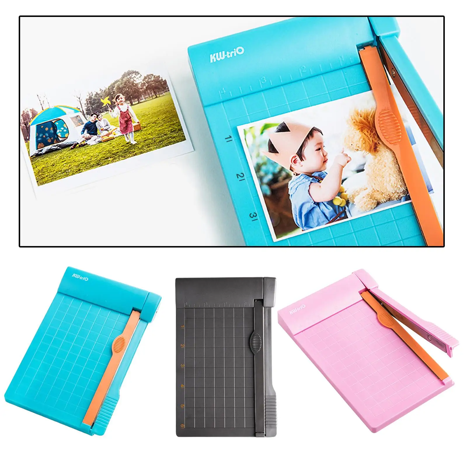 Paper Cutter Cutting Mat Machine Office Supplies Photo Label Art Painting Trimmer Scrap booking Tools Ruler Hidden Blade