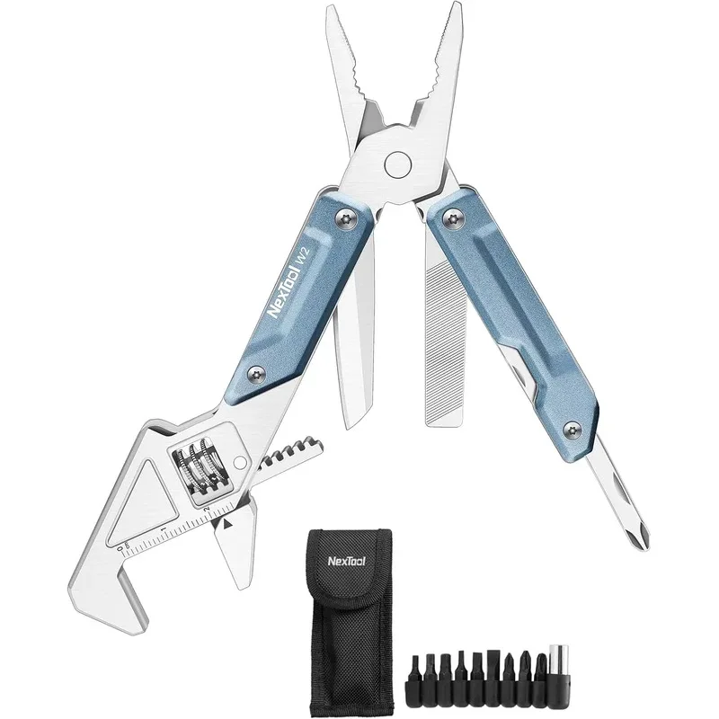 NexTool W2 Multi-tool with Adjustable Wrench, 8-in-1