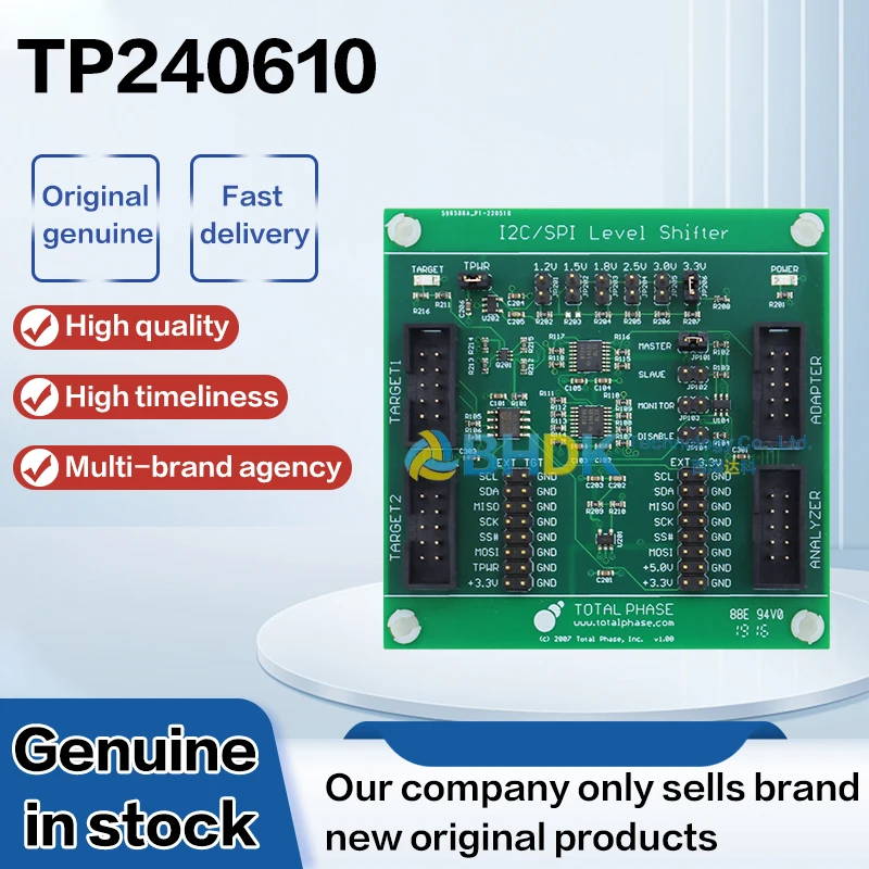 For TP240610 Dual Target Connector Jumper Configurable Embedded Debug Voltage Shift Demo Board