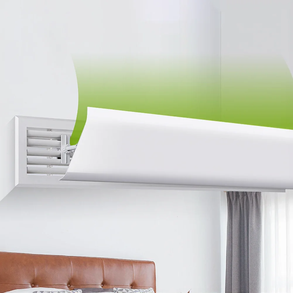 Air Conditioner Wind Deflector General Air Conditioner Windscreen Baffle Air Duct Air Outlet Grille Baffle Home Office Accessori