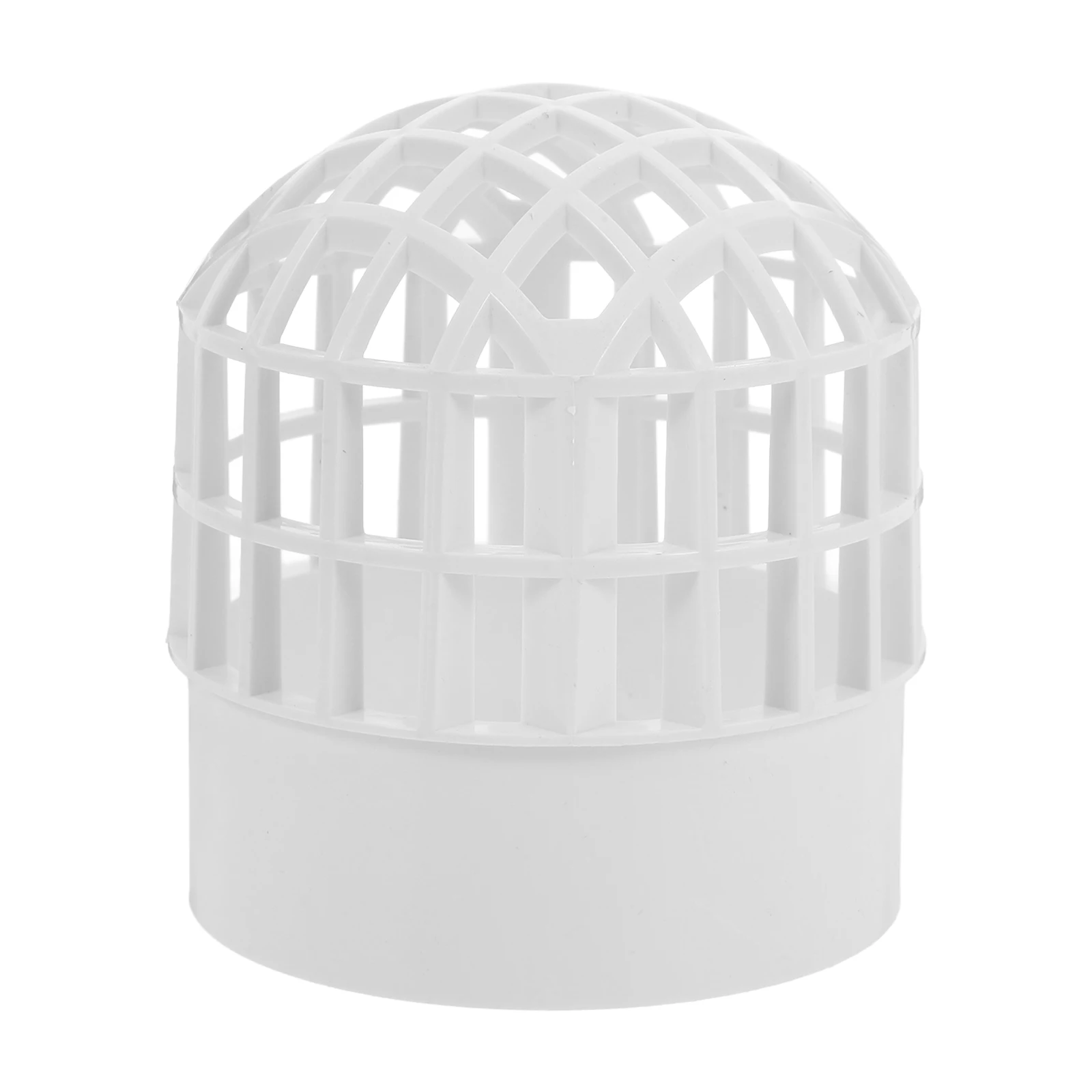 

PVC Rooftop Gutter Guards Drain Covers Anti Clog Filter Screens Outdoor Balcony Downspout Pipes Round Shape Efficient Water