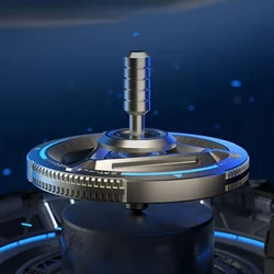 Commander Fidget Spinner EDC Stress Relief Speelgoed Geavanceerde Editie Volwassenen Vinger Metalen Vingertop Gyroscoop Mannen Jongen Geschenken