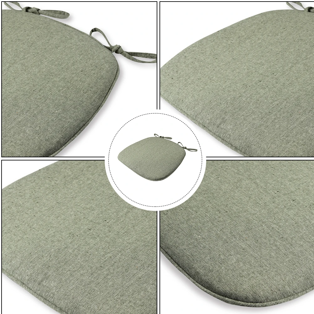 

Linen Seat Comfortable Breathable Chair Pad Chair Pad Washable Home Office Rocking Outdoor Dining Sofa Cushions