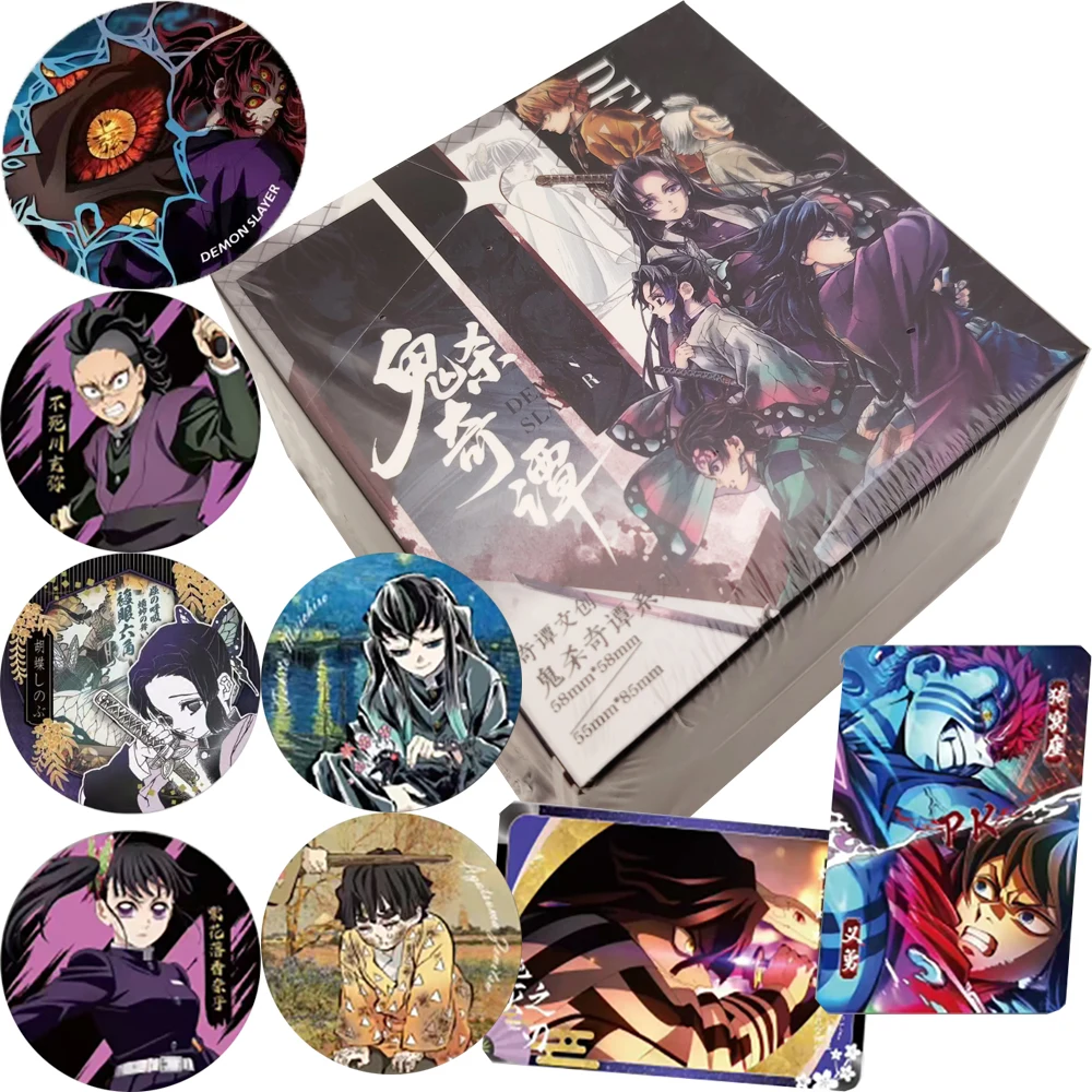 

Demon Slayer Anime Cartoon Peripheral Personalized Badge High-definition Characters Collection Brooches Decorative Toys Gifts