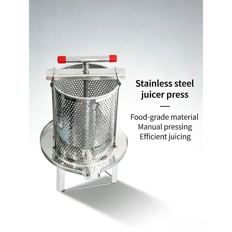Stainless Steel Press, Honey Press, Manual Wax Press, Commercial Small Juicer